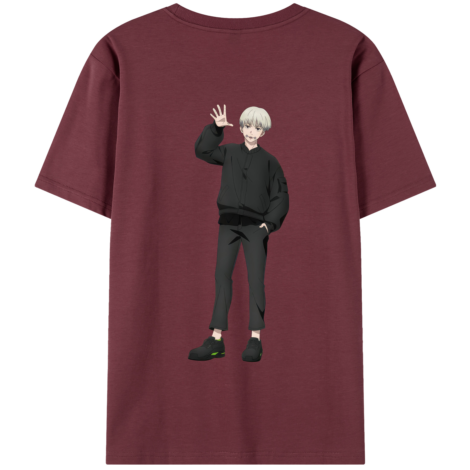 （画像用） 呪術廻戦 Jujutsu Kaisen 綿100％半袖Tシャツ（背面プリント）